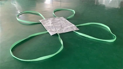 500 kg 1 tona de plàstic Pp Sling Big Bag Palet suau per a ciment i fertilitzants